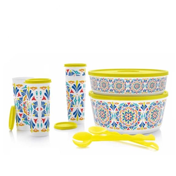 Tupperware Other - Tupperware Costa Del Sol Serving Set-NWOT